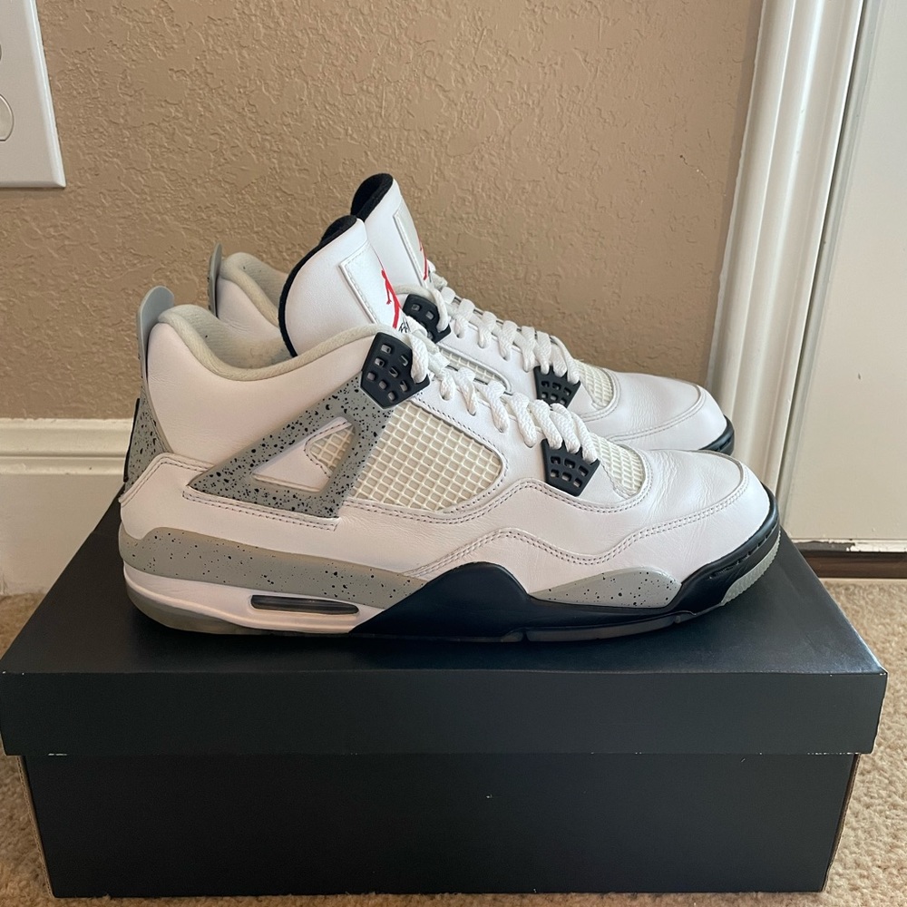 Jordan 4 Golf White Cement 12